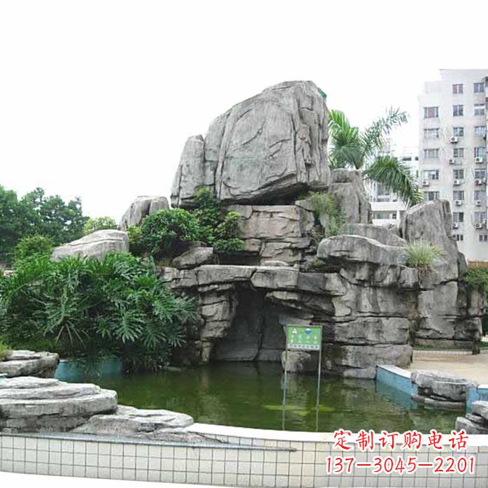 潍坊精美假山雕塑
