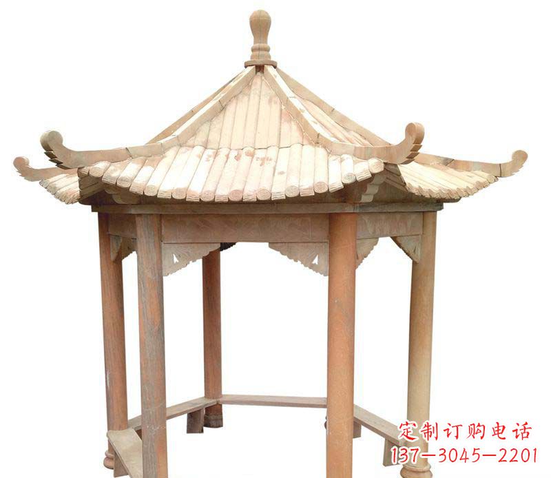潍坊精美六角凉亭雕塑