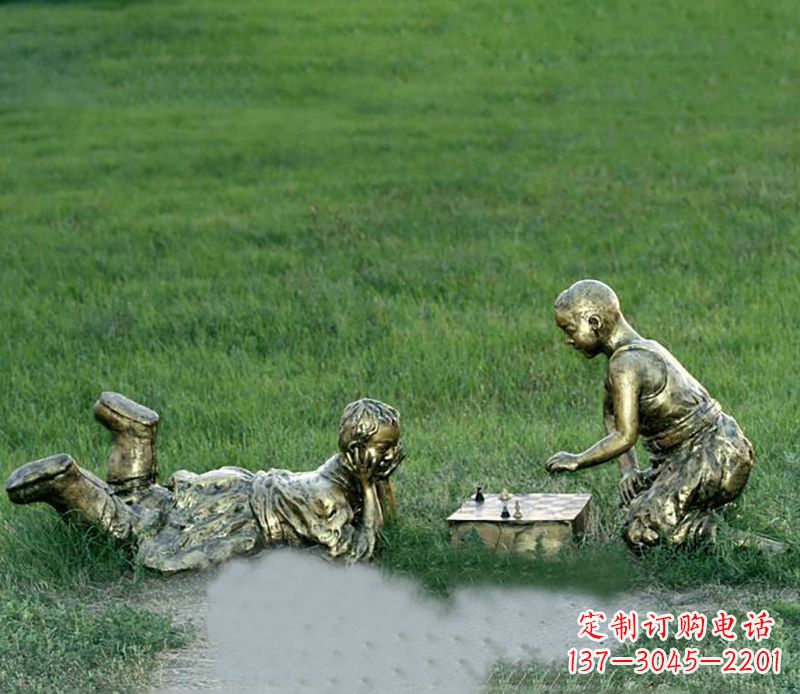 潍坊优雅精致的儿童铜雕