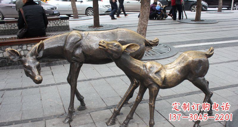 潍坊精美铜雕动物雕塑