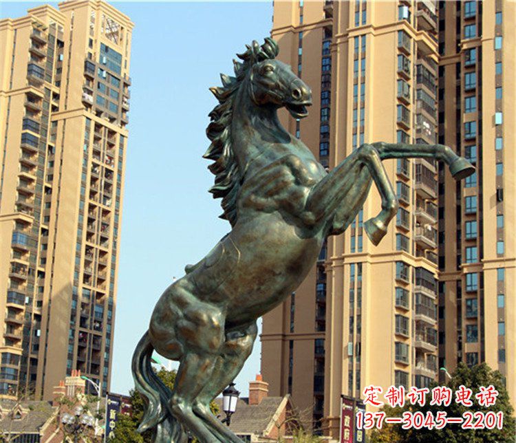 潍坊中领雕塑充满细节的动物铜雕