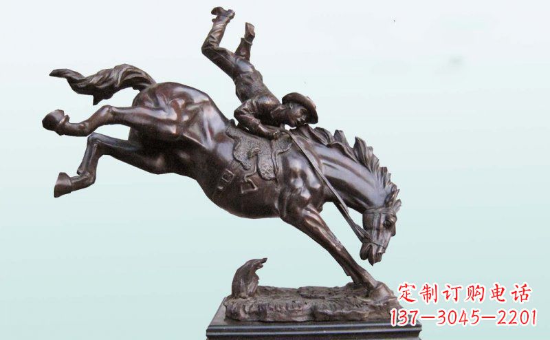 潍坊精致古典·真实再现马铜雕