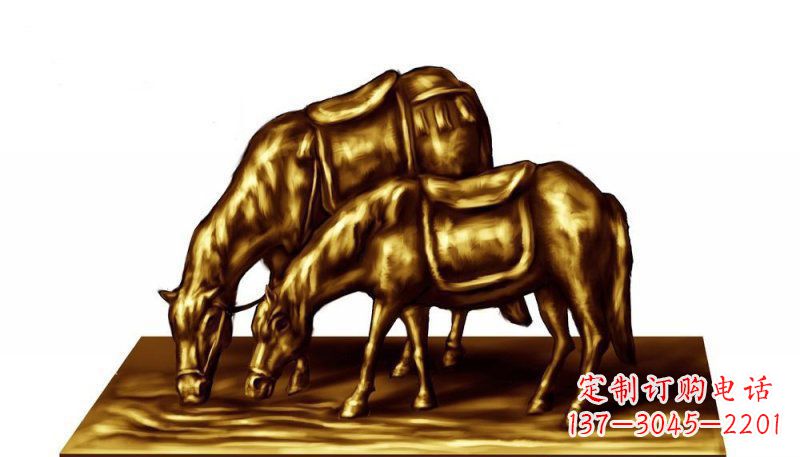 潍坊中领雕塑精美铜制动物雕塑