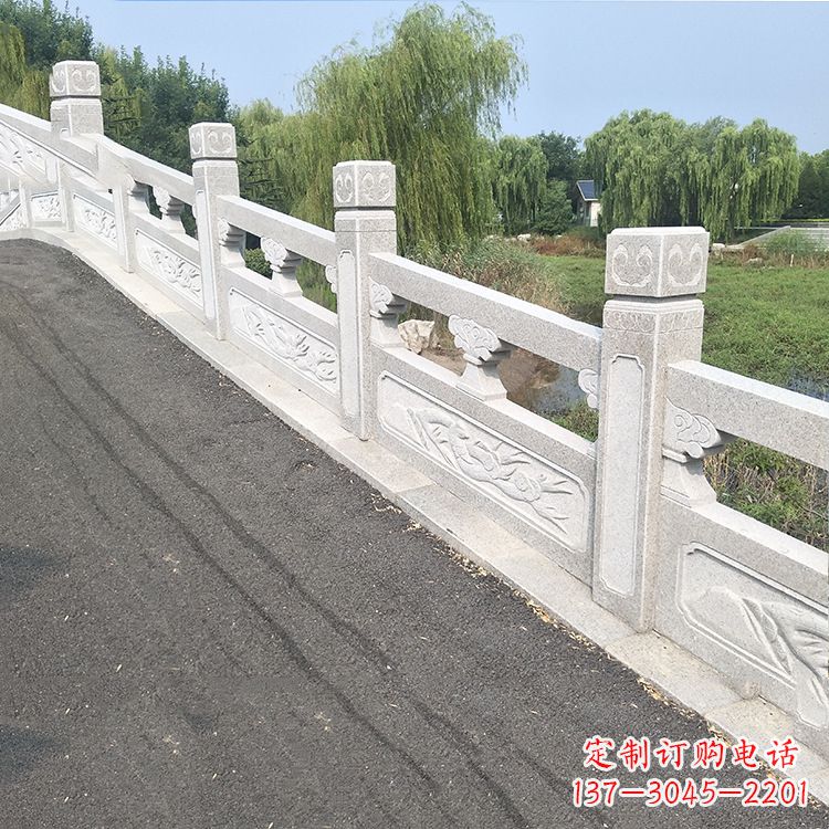 潍坊公园园林大理石栏杆护栏