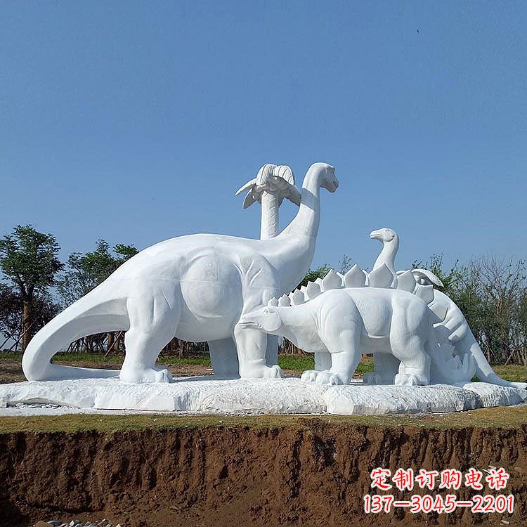 潍坊引领艺术风潮的经典恐龙雕塑