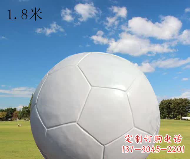 潍坊领雕塑足球运动雕塑