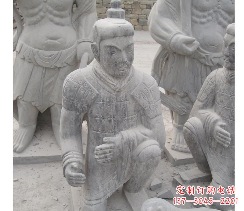 潍坊精致兵马俑雕塑,给您的空间一丝古代历史