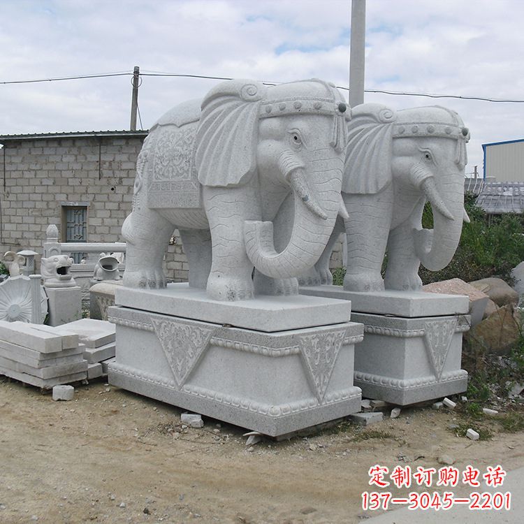 潍坊古代大象石雕