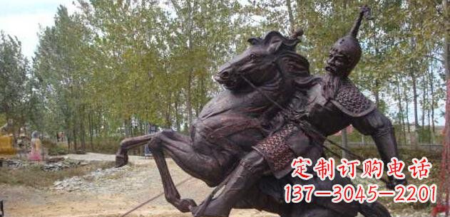 潍坊复古骑士马雕塑