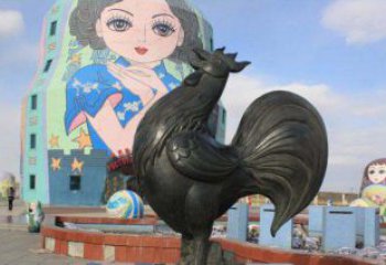 潍坊艺术精美的公鸡雕塑