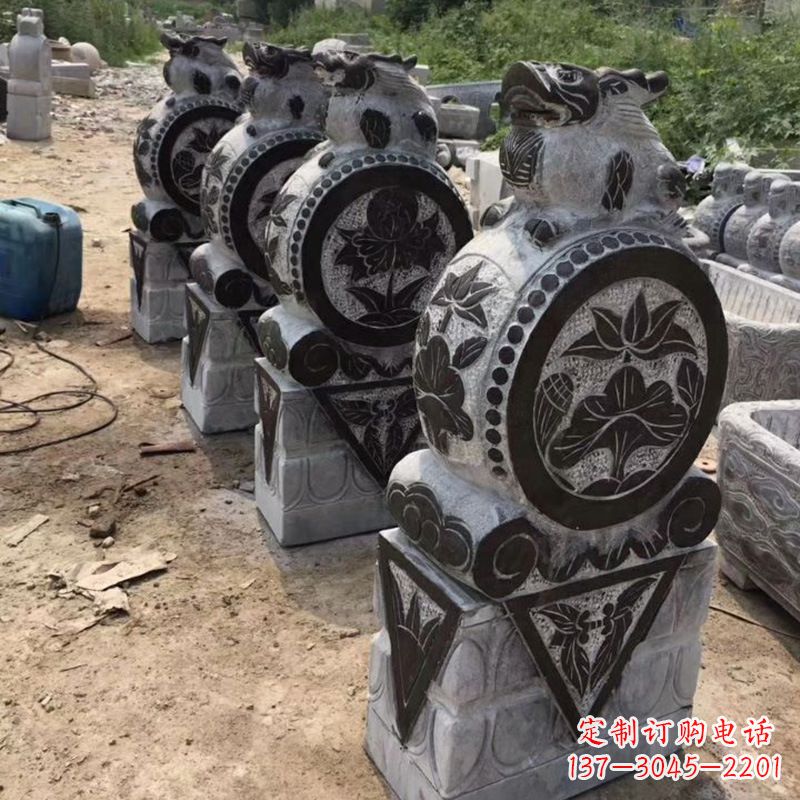 潍坊定制古典门墩雕塑，展现古典文化精髓