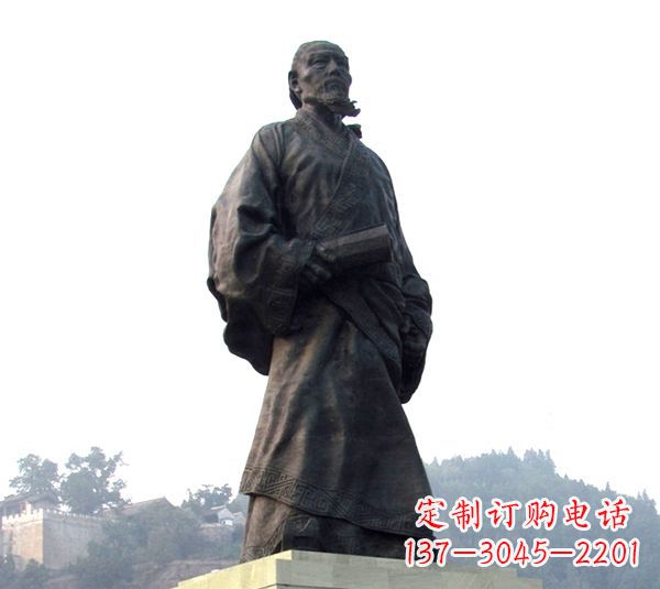 潍坊中领雕塑司马迁雕像，正宗传承古代文化