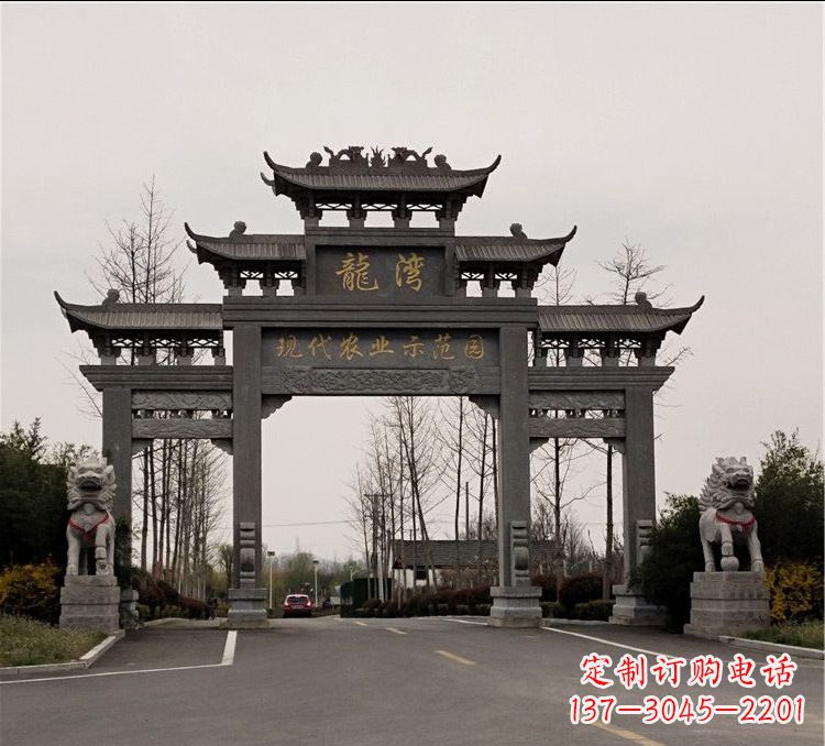 潍坊品质精湛的古石牌坊雕塑