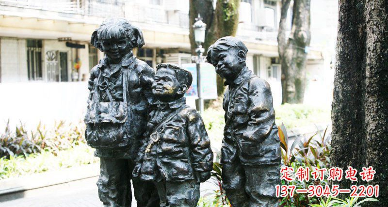 潍坊挂钥匙儿童铜雕
