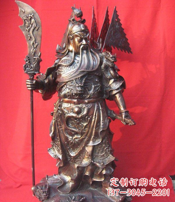 潍坊中领雕塑:以关公雕塑打造您的定制之作