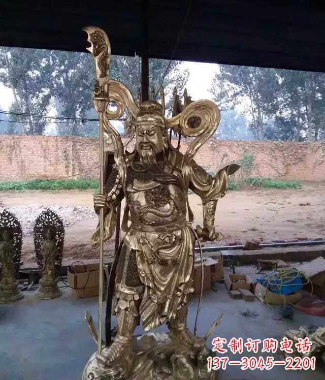 潍坊精美关公雕塑,展现传统文化魅力