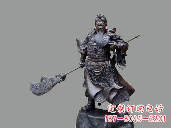 潍坊中领雕塑:创造新经典,精美铸就关羽雕塑