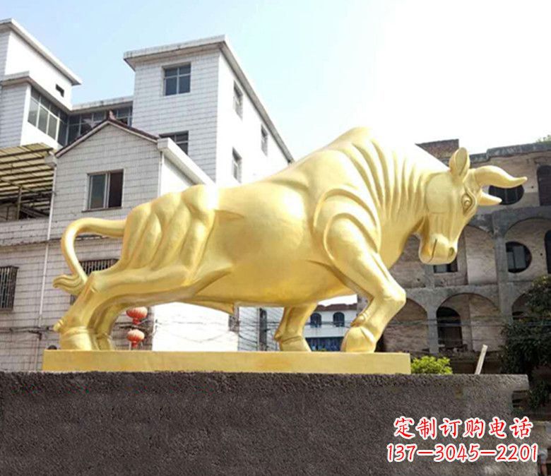 潍坊中领雕塑：牛雕塑，您的精致装饰