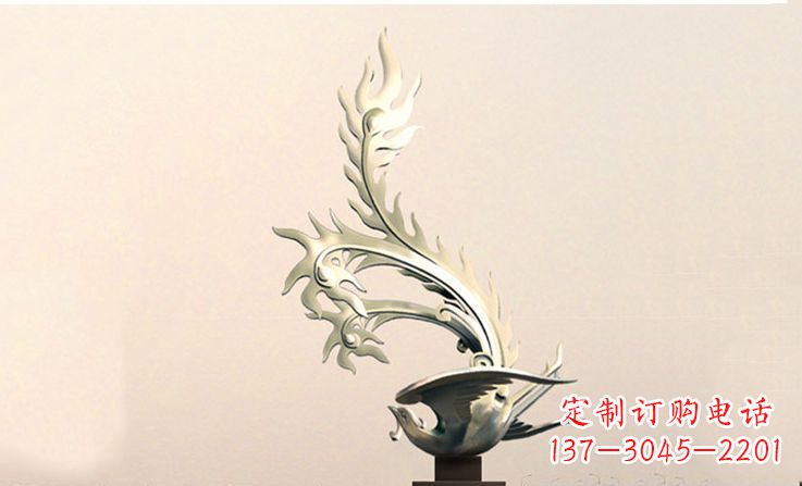 潍坊精致的不锈钢凤凰雕塑