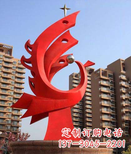 潍坊凤凰明珠,以雕塑彰显传承千百年的灿烂文明