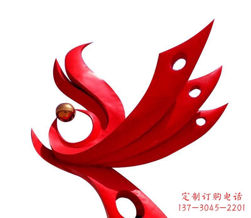 潍坊凤凰雕塑,装点你的社区
