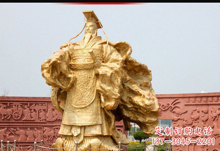 潍坊铜雕刘邦,一款经典历久弥新的艺术品