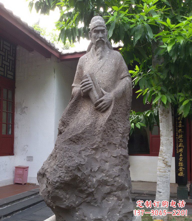 潍坊领先时代的名人铜雕