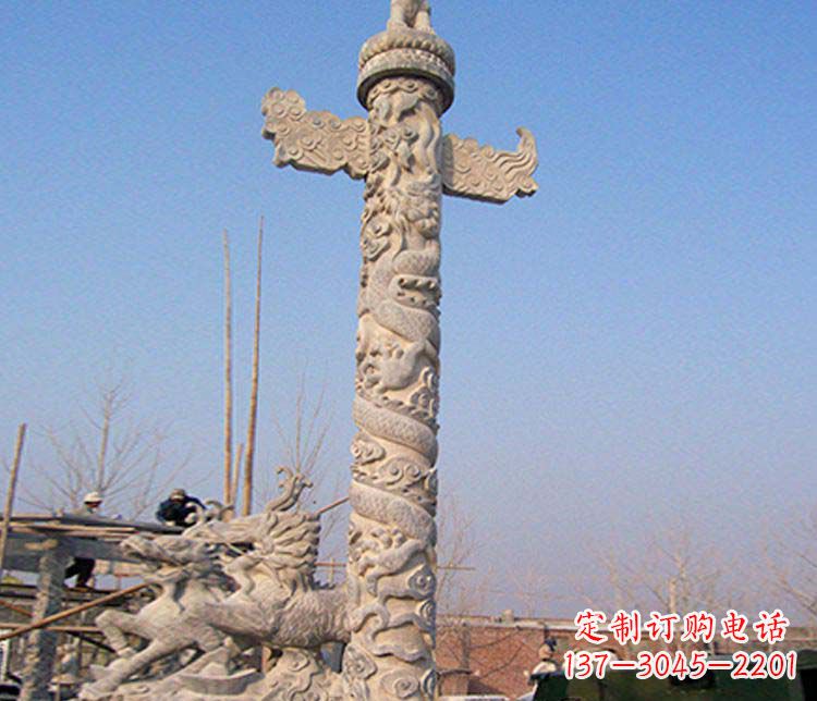 潍坊广场华表景观石雕