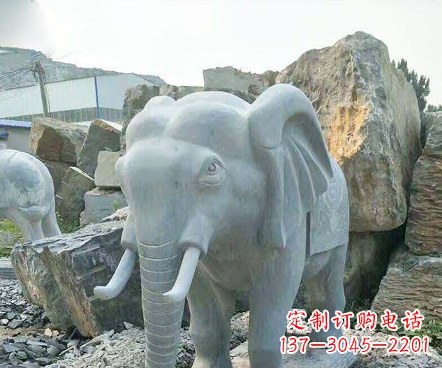 潍坊浓情大象雕塑,让爱更深刻