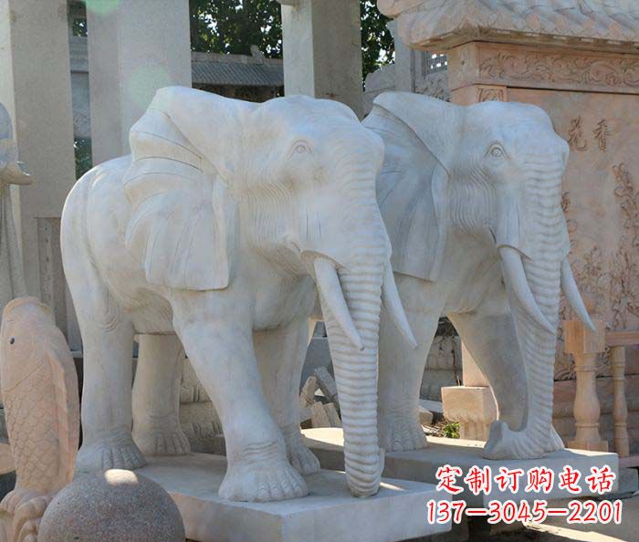 潍坊中领雕塑拥有多年大象雕塑定制经验,专业的…