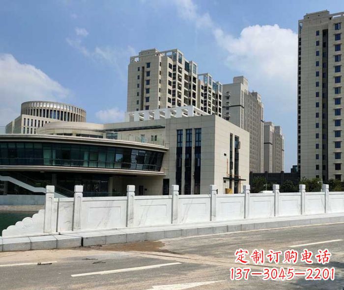 潍坊广场景观大理石栏板雕塑