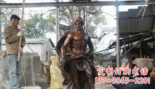 潍坊优雅而强大的男人雕塑
