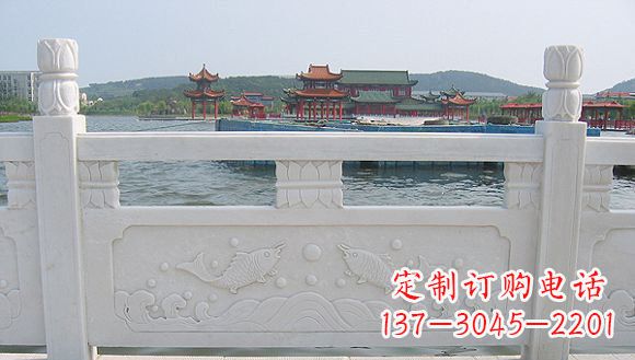 潍坊海边汉白玉栏板雕塑