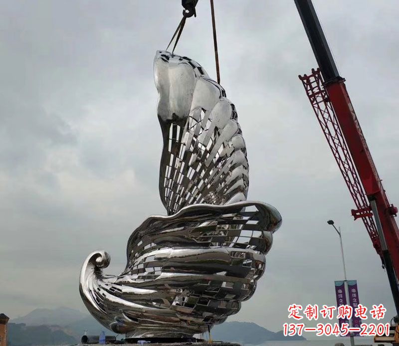 潍坊海螺广场雕塑,传承古老文化