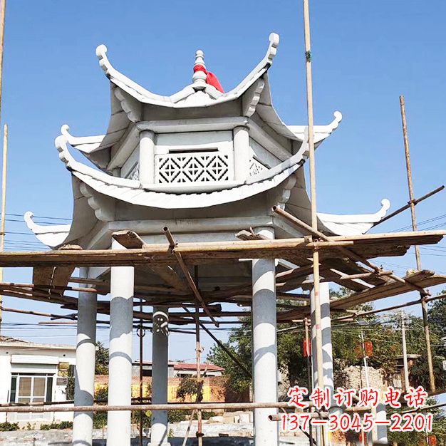 潍坊汉白玉大理石凉亭