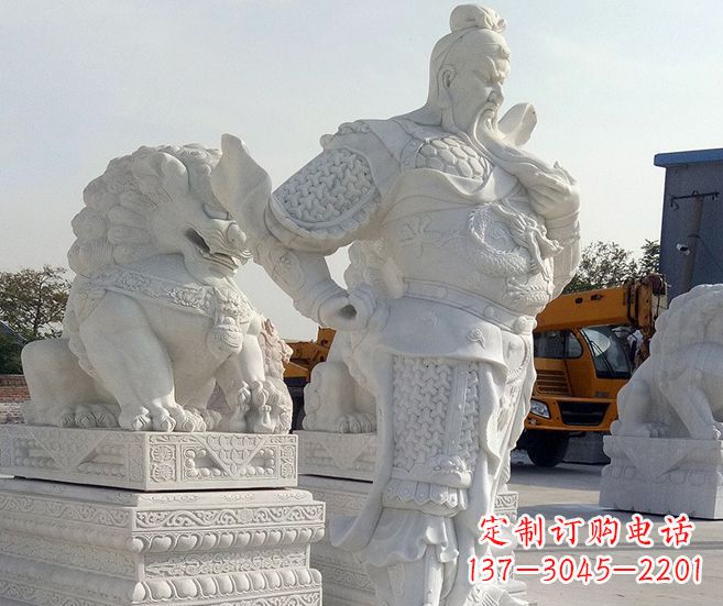 潍坊精美玉雕关公魅力四射