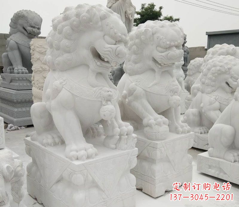 潍坊流传千古的狮子雕塑