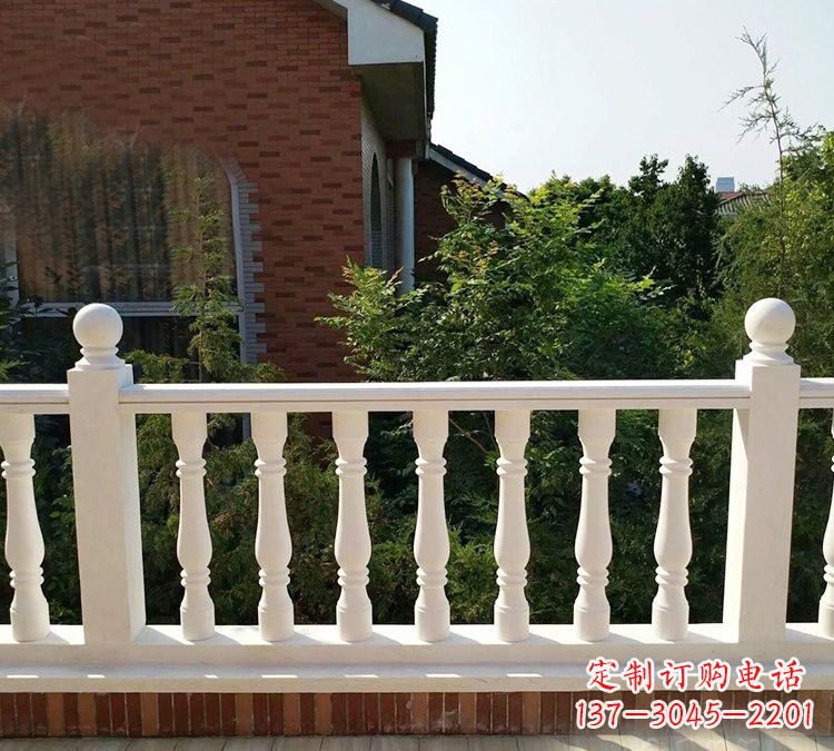 潍坊汉白玉欧式栏杆石雕