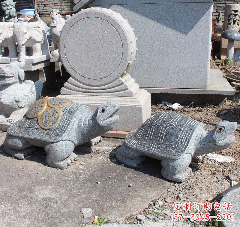 潍坊汉白玉石雕刻乌龟