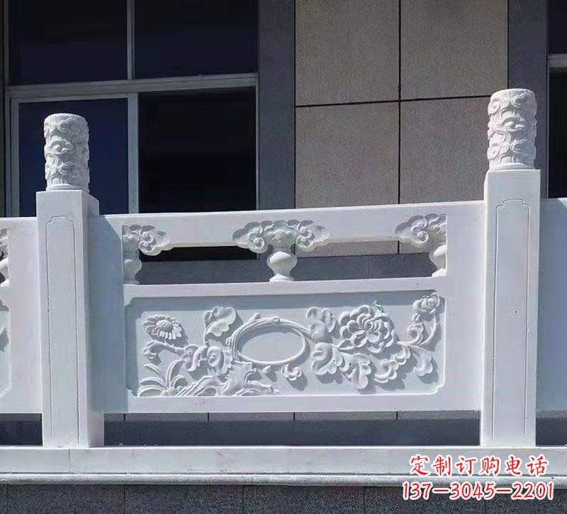 潍坊汉白玉走廊栏板雕塑