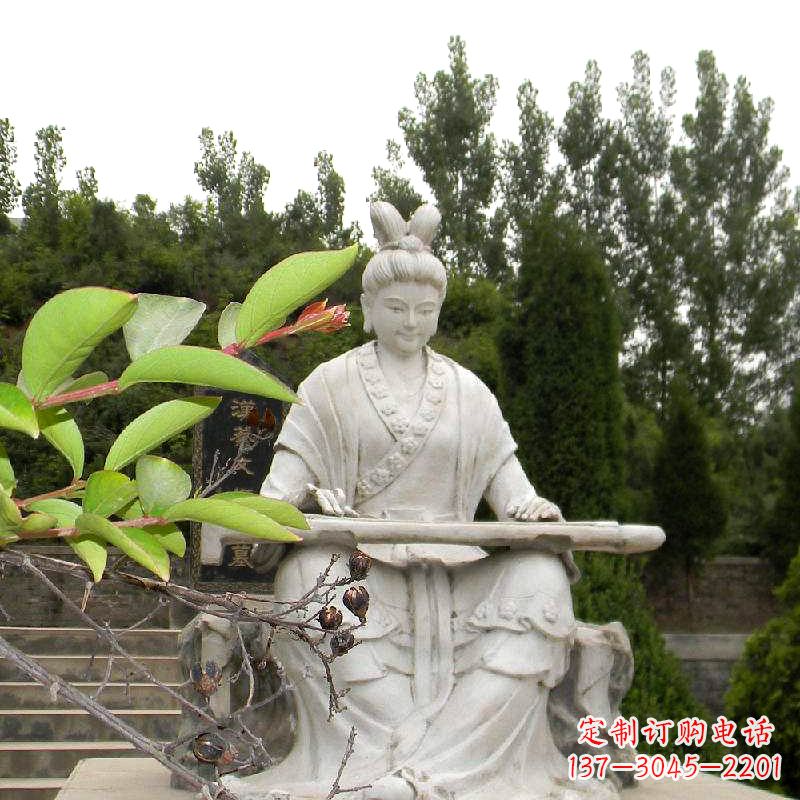 潍坊蔡文姬石雕,见证历史美女蔡文姬的魅力