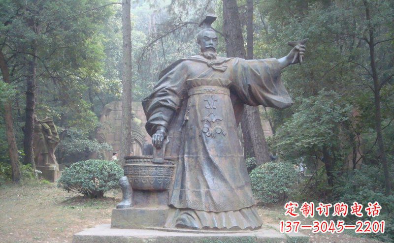 潍坊拥有汉武帝神韵的非凡雕塑