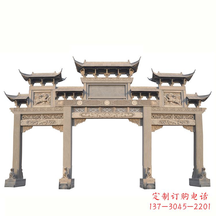 潍坊红石牌坊
