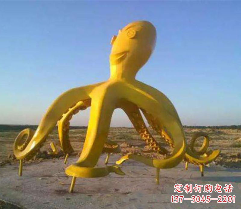 潍坊户外章鱼雕塑