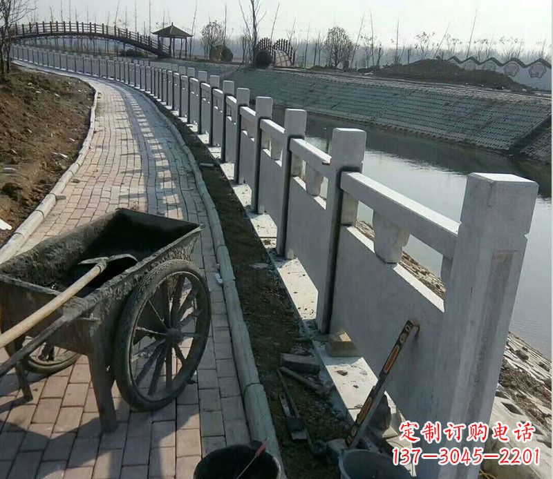 潍坊精美大理石栏杆石雕
