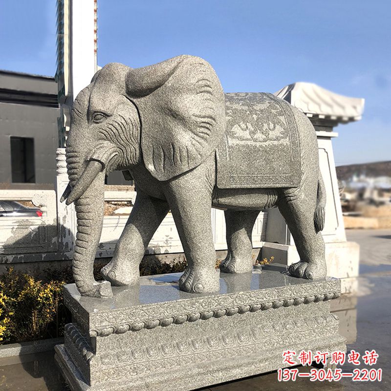 潍坊花岗岩大象石雕，融合古典与现代的艺术精品