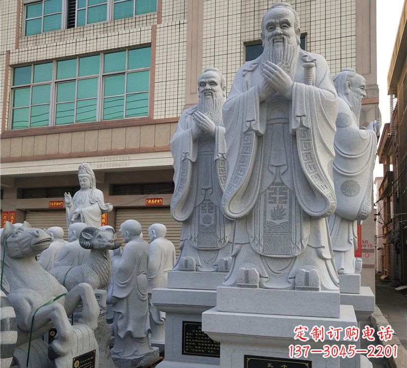 潍坊华农孔子像，传承文明之美