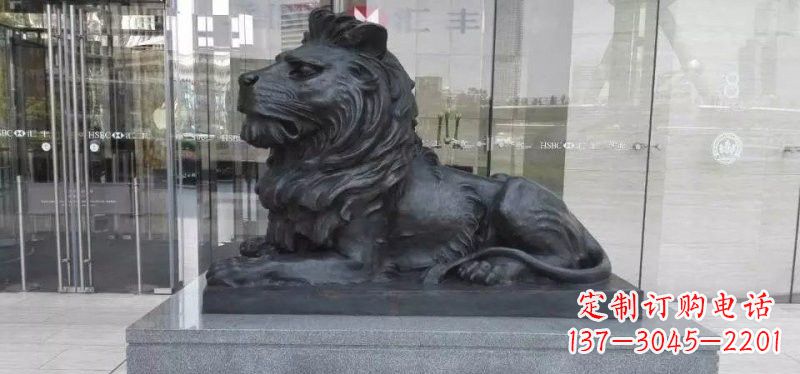 潍坊汇丰狮子铜雕222