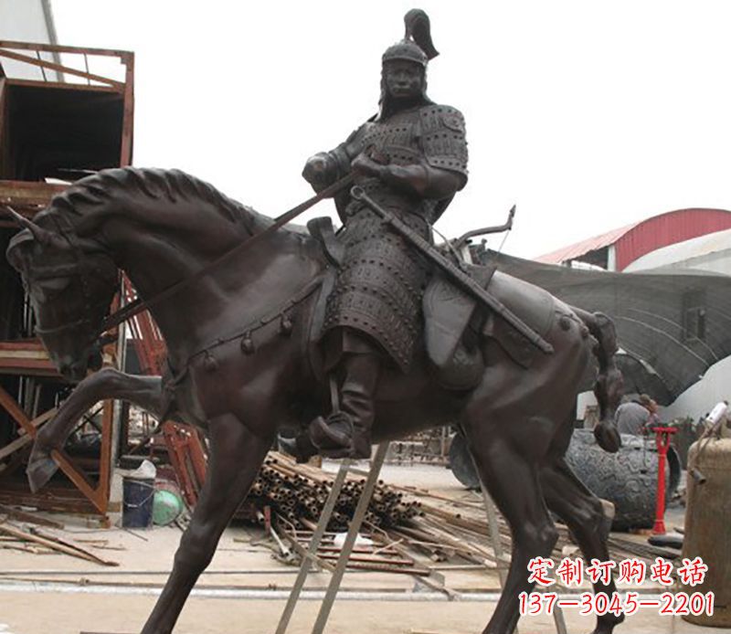潍坊将军骑马铜雕,聚焦古典品质