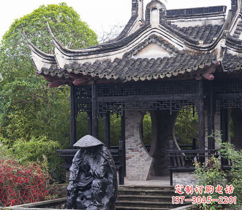 潍坊姜太公铜雕